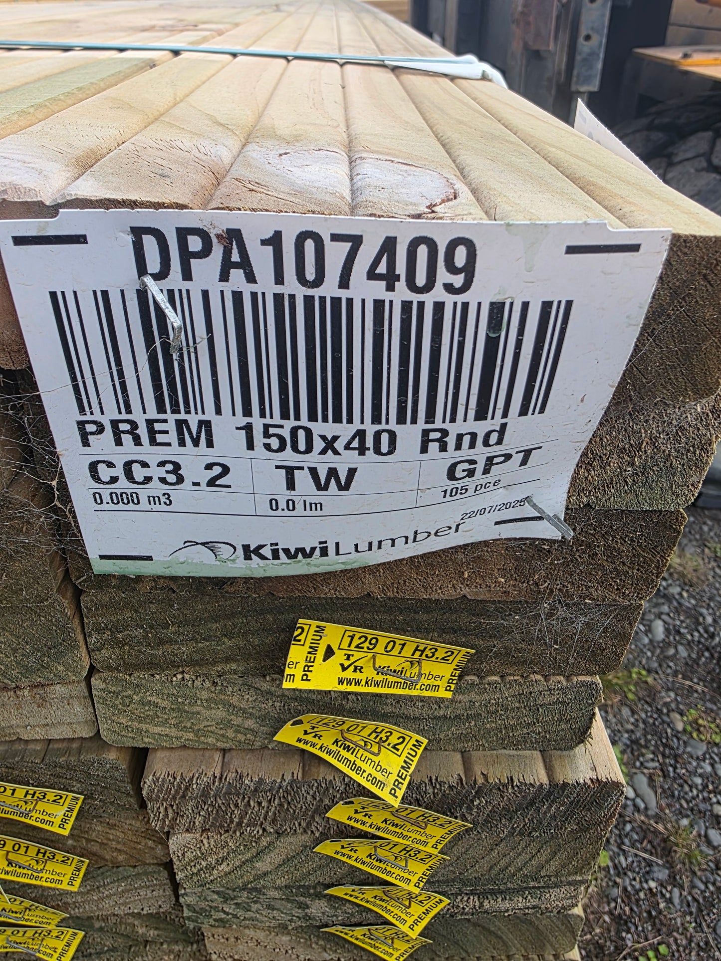 140x32 H3.2 Premium Griptread Decking 105x 3.6m