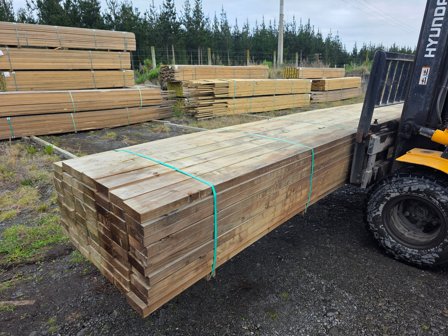 150x50 H3.2 No2 Sawn Rails 70 x 6.0m