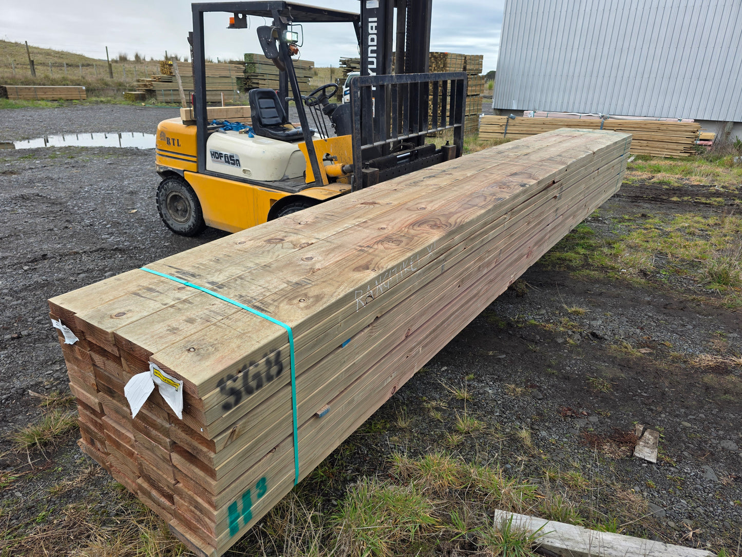 190x45 H3.2 TW SG8 Framing 52 x 6.0m