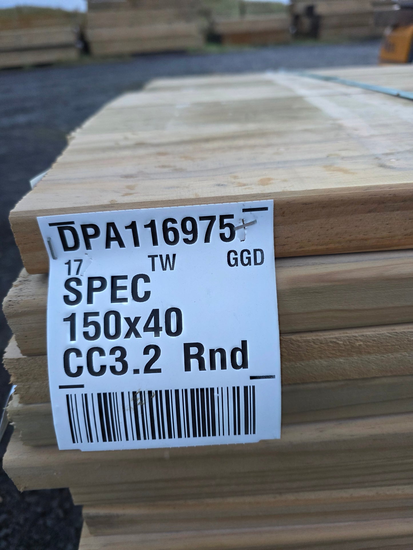 140x32 H3 Smooth Decking "Seconds" 471.3m #DPA116975