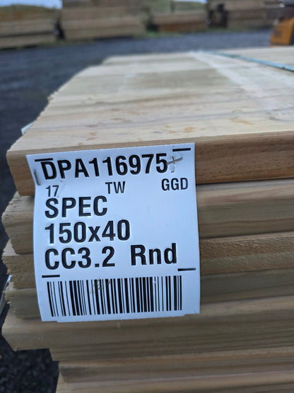 140x32 H3 Smooth Decking "Seconds" 471.3m #DPA116975