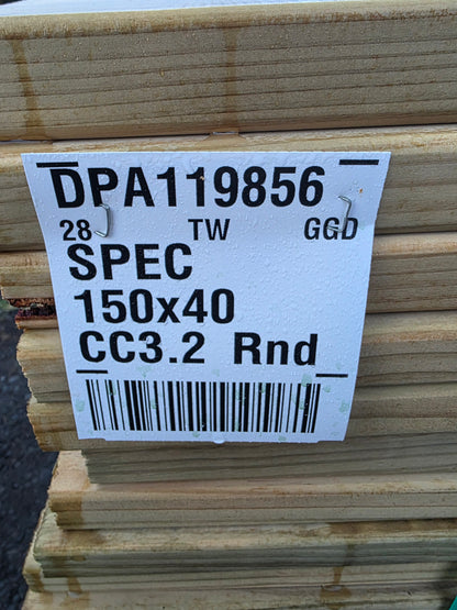 140x32 H3 Smooth Decking "Seconds" 471.6m #DPA119856