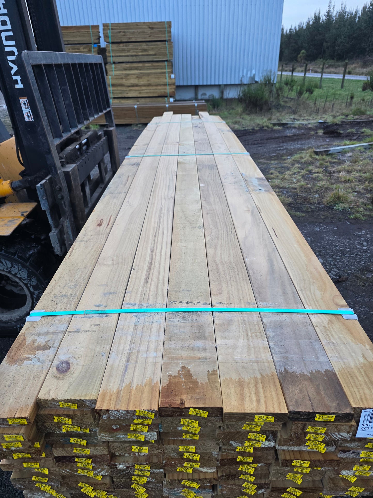 140x32 H3 Smooth Decking "Seconds" 511.2m #DPA118595