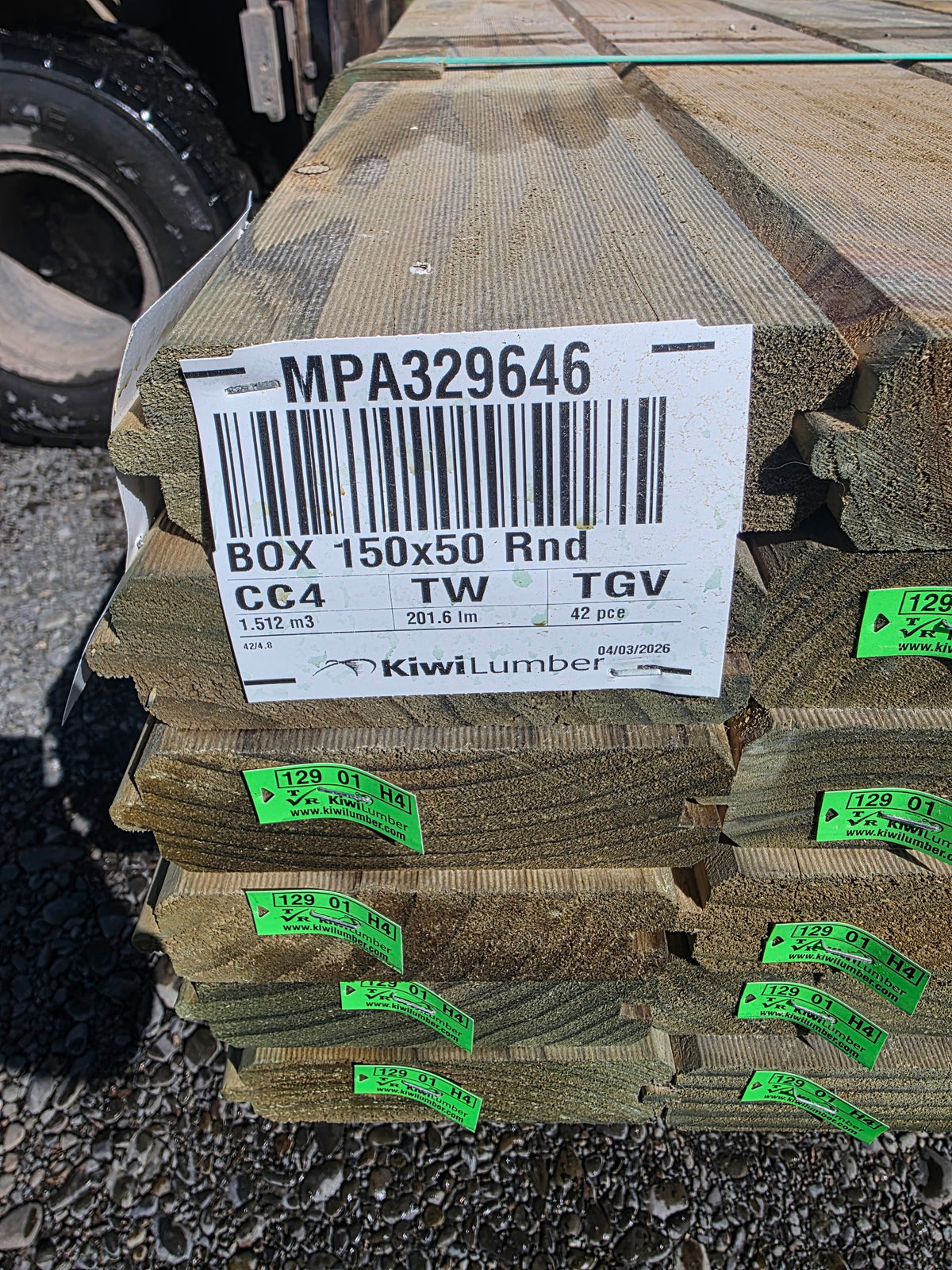150X50(130X45) H4 TGV Box Grade 201.6LM #MPA329646