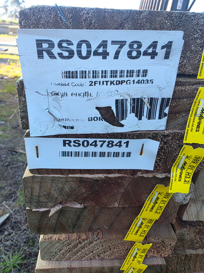 140x35 H3.2 TW No2 Dressed Rails 85 x 6.0m #RS047841