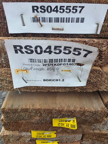 140x35 H3.2 TW No2 Dressed Rails 85 x 6.0m #RS045557