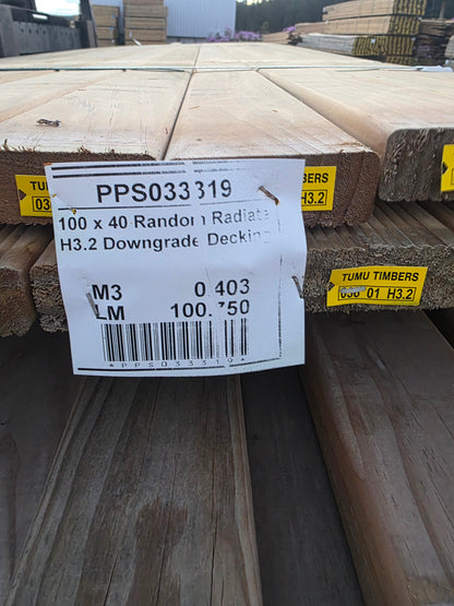 90x32 H3.2 TW Downgrade Griptread Decking 607.5LM #PPS033309 PPS033319