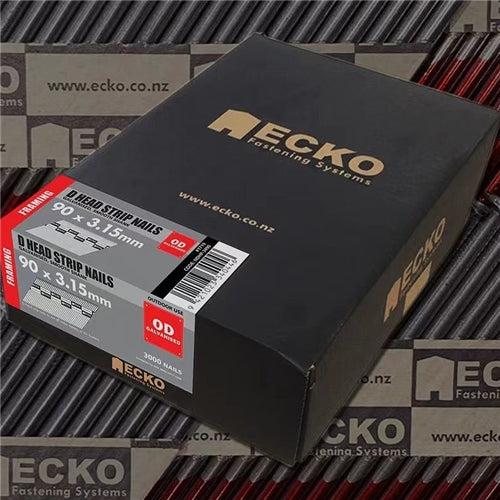 ECKO FRAMING GUN NAILS D-HEAD / GALV
