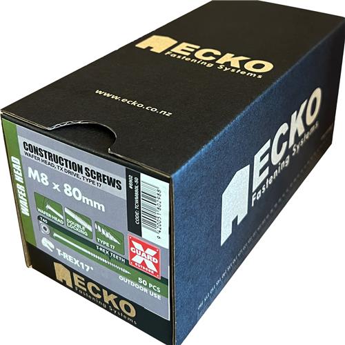 ECKO CONSTRUCTION SCREW WAFER HEAD