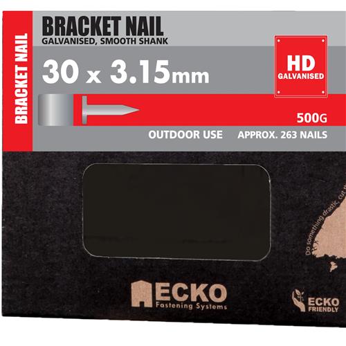 ECKO BRACKET NAIL GALV LOOSE