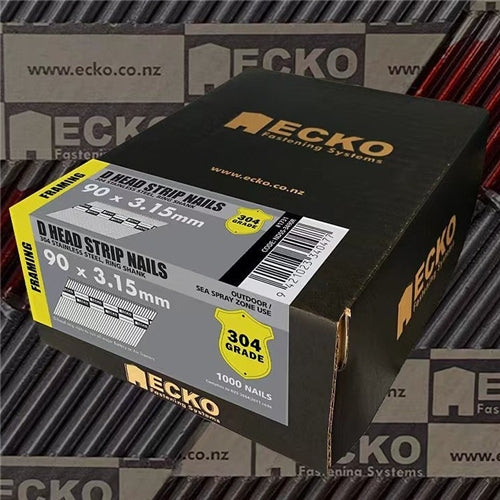 ECKO FRAMING NAILS D HEAD S/STEEL