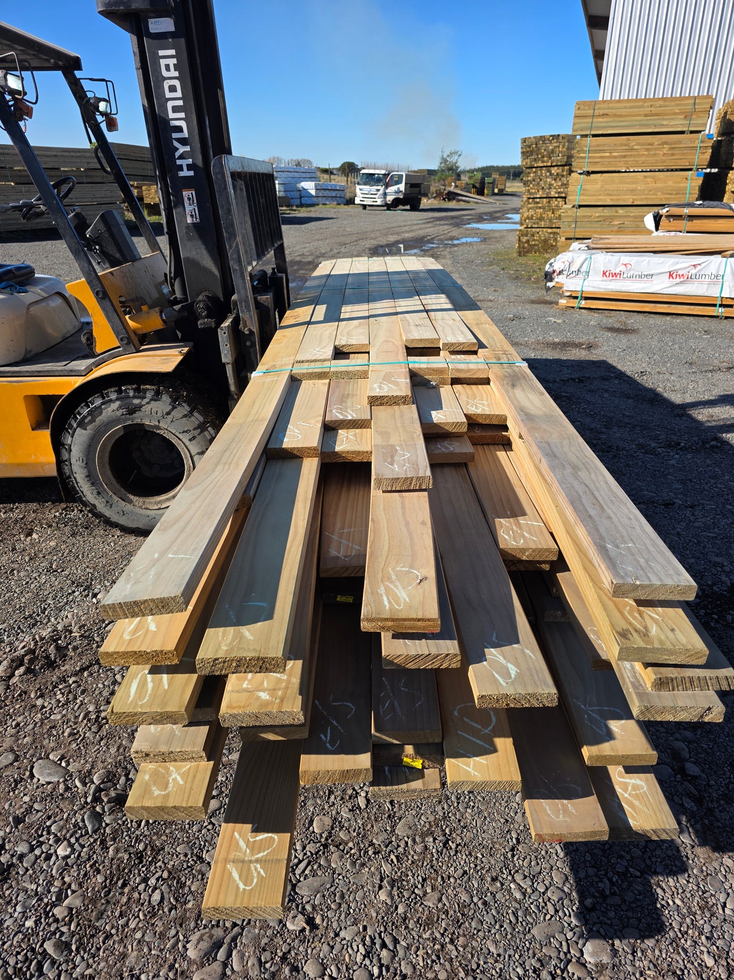 140x32 H3 Smooth Decking "Seconds" 466.2m