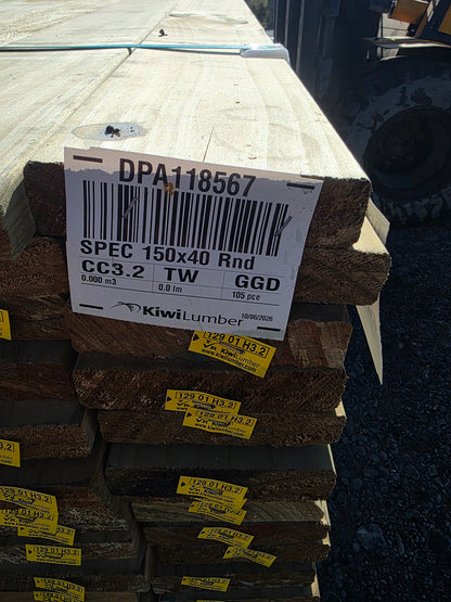 140x32 H3 Smooth Decking "Seconds" 484.5m