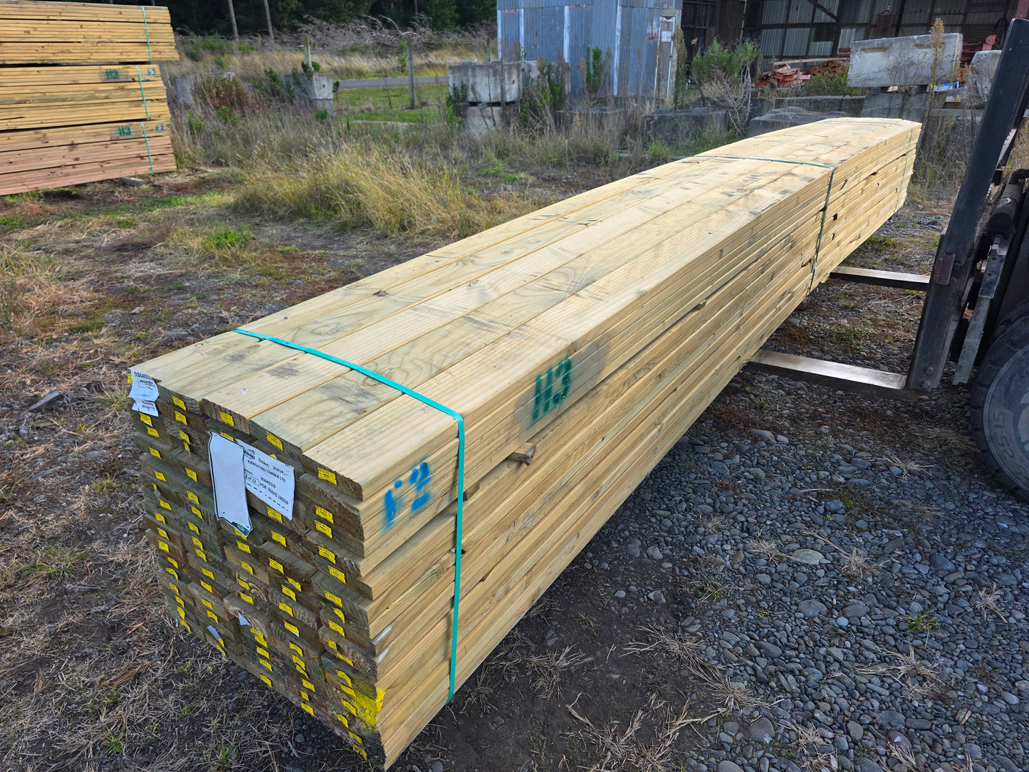 140x35 H3.2 TW no2 Framing/Rails pack 85 x 5.4m #RS045080